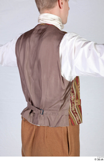  Photos Man in Historical formal suit 3 19th century Historical clothing decorated vest upper body white shirt 0006.jpg